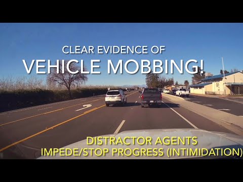 Gangstalking Tactics #13 Clear Evidence of Vehicle Mobbing #targetedindiviuals #gangstalking