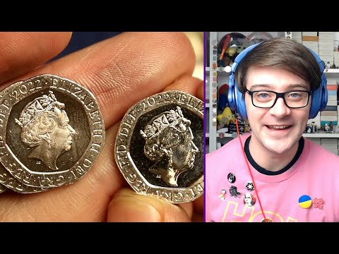 What Is Going On With These New 20p Coins??? The Unhuntables!!! 5p & 20p Coin Hunt & Podcast #44