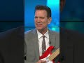 Chris Isaak serenades Sarah Harris live on TV