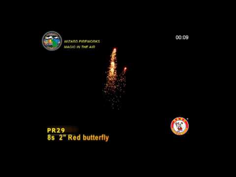 PR29 - 2 INCH ROMAN CANDLE - WIZARD FIREWORKS
