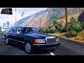1990 Mercedes-Benz 560sel w126 1.1a для GTA 5 видео 1