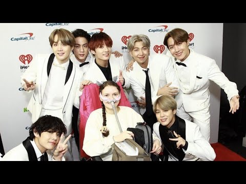 BTS Meet Army, She suffers from dysautonomia, Beautiful Meeting of Army And BTS at Jingle Ball191207