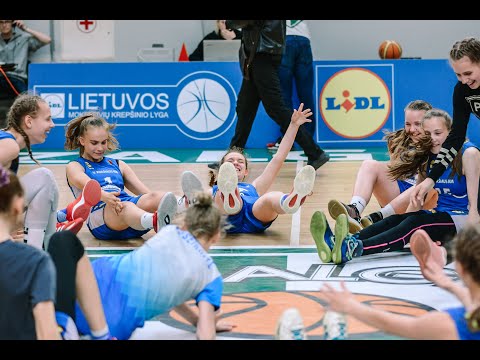 MKL U14 merginų finalo apžvalga | Kauno KM "Žalgiris" I - V.Knašiaus KM