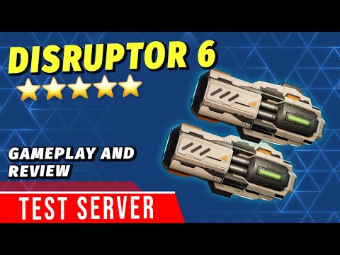 New Weapon review: Disruptor 6 | Mech Arena