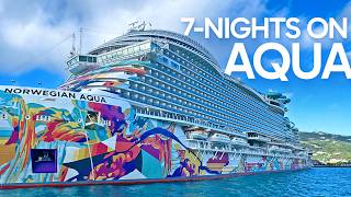 7 Nights on Norwegian Aqua (Norwegian Luna's Sister Ship) Review & Caribbean Tour