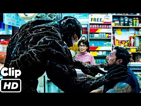 Robbery Scene Hindi  Venom  Venom Eats Human Alive  Movie Clip HD