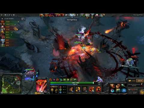 62 Miracle  Ember Spirit Gameplay 22 kills China 8400 MMR China Dota 2