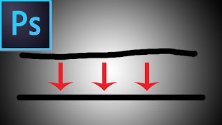 How to draw straight lines in photoshop basic digital art tutorial