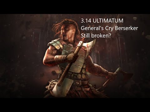 [3.14] General's Cry BF Berserker | Still The Most Broken Melee Skill in PoE