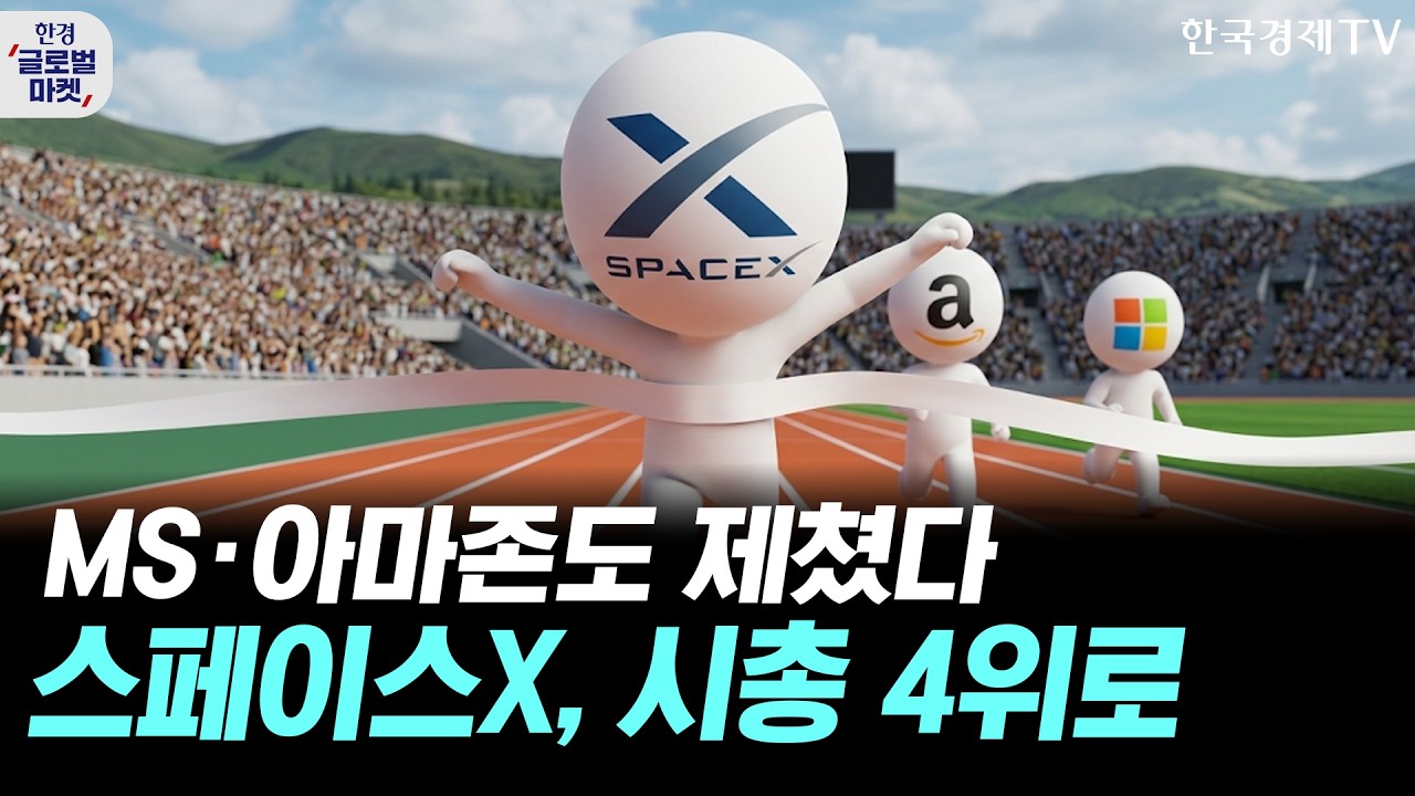 스페이스X로 흘러드는 증시 자금, MS 꺾고 시총 4위로ㅣ워시 체제 FOMC 임박…'매파적 동결' 메시지 나올까?