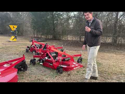 Bush Hoggin' Brian- Bush Hog HDTH Finish Mowers