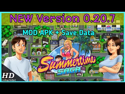 Summertime Saga V0.20.7 APK Mod + Save Data 100% - Unlock All Cookie Jar