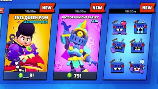 Brawl Stars ALL SKINS Price, Date + ANIMATED PINS! - #onceuponabrawl August Update