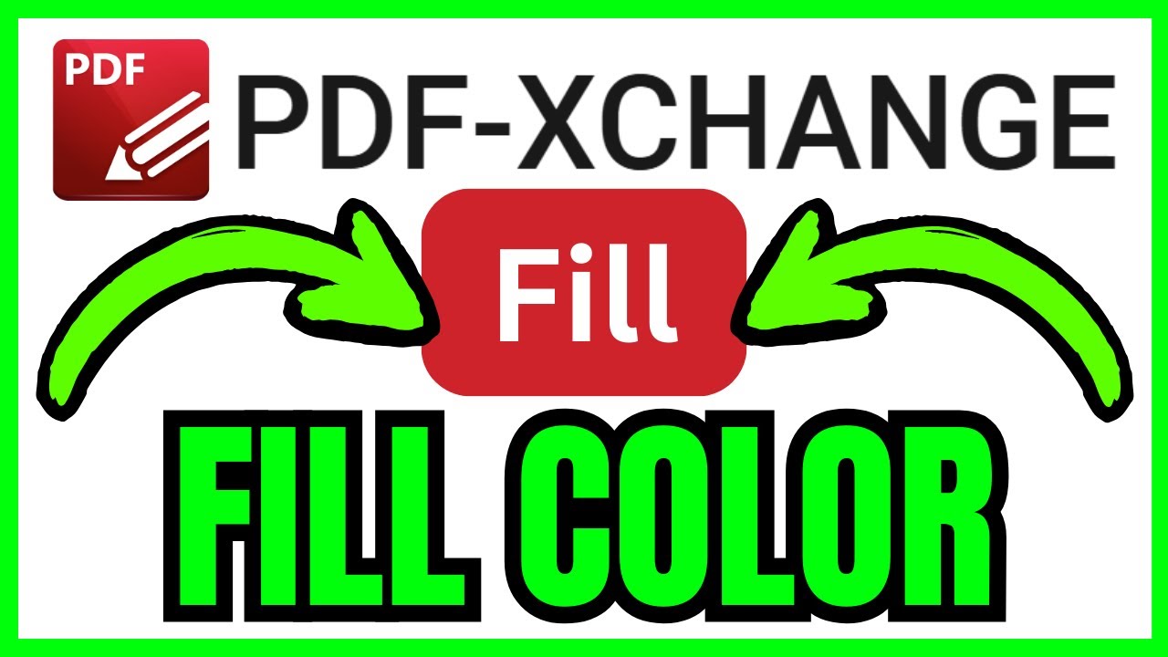 How To FILL COLOR In PDF XChange Editor (QUICK & EASY) 2026