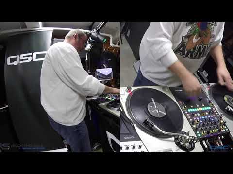 DJ JAY EF at the 2018 Rock & Soul and QSC DJ Battle