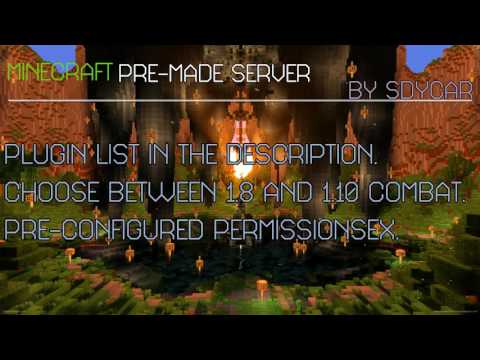 Sdycar - Pre-Made Minecraft 1.10.2 Server (w/ PermissionsEX)