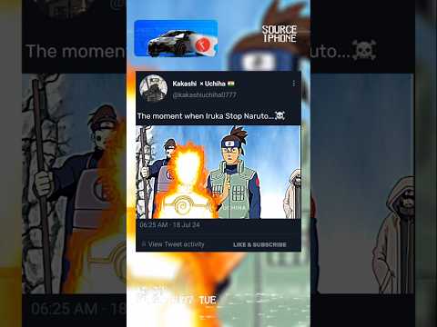 Iruka see Naruto's Nine-Tails power 😱🦊