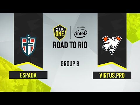 CS:GO - ESPADA vs. Virtus.pro [Dust2] Map 1 - ESL One Road to Rio - Group B - CIS