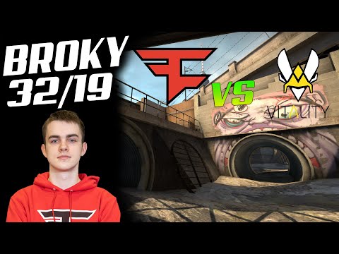 CSGO POV FAZE BROKY(32/19) VS VITALITY OVERPASS IEM Beijing-Haidian 2020 Europe 08.11.20!