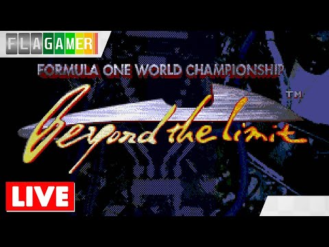 Flagamer jogando FORMULA ONE WORLD CHAMPIONSHIP BEYOND THE LIMIT (SEGA CD) | Live Retrô