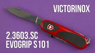 Victorinox EvoGrip S101 (2.3603.SC) - відео 1