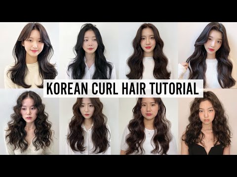 KOREAN CURL HAIR TUTORIAL | Basic Curling Iron Technique to unlock the Secret of Kpop & Kdrama stars