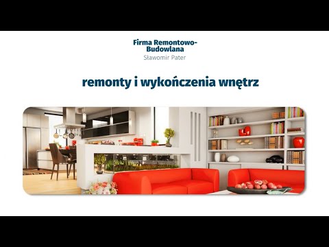 Firma Remontowo-Budowlana Sławomir Pater - video