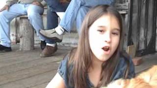 Ruby Jane's first music video- 9 years old