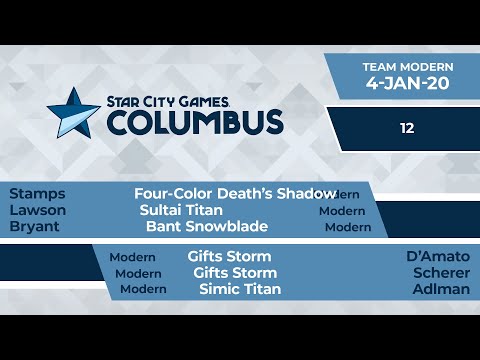 SCGCOL: Round 12 - Stamps, Lawson, Bryant vs D'Amatao, Scherer, Adlman | Team Modern