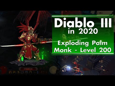 Diablo 3 in 2020 - Exploding Palm Monk (1440p, Ultra Settings, 60 fps)