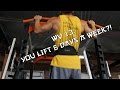 [WV 13] Lifting 6 DAYS A Week?! // Upper BodyBuilding