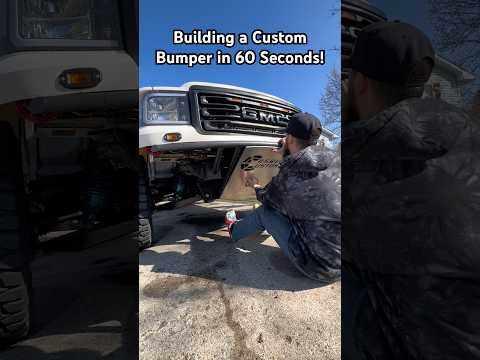 Custom Prerunner Bumper built in 60 Seconds