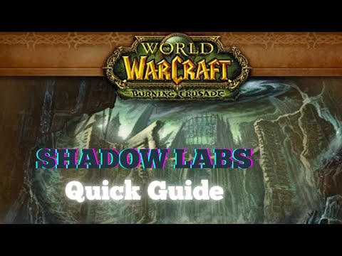 SHADOW LABYRINTH - QUICK Notable Trash and Boss Guide - The Burning Crusade Anniversary