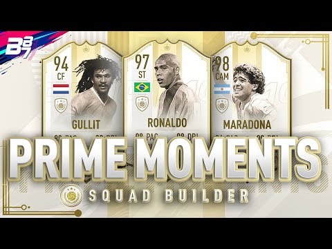 FULL PRIME MOMENTS ICON SQUAD BUILDER! | FIFA 19 ULTIMATE TEAM