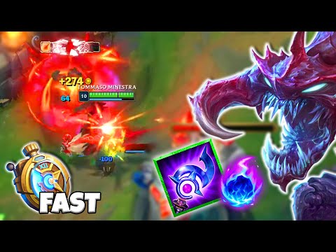 UN GAME VELOCE CON CHO'GATH - League of Legends ITA #3388