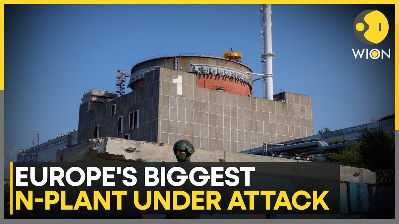 Russia  Accused Ukraine of Trageting Zaporizhzhia Nuclear Plant in Overnight Strikes | WION News