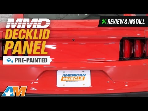 2015-2017 Mustang MMD Decklid Panel Review & Install