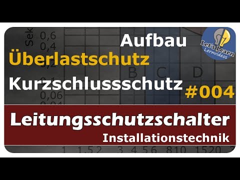 Let's Learn Leitungsschutzschalter #004 - Auslösekennlinie - Überlastschutz / Kurzschlussschutz