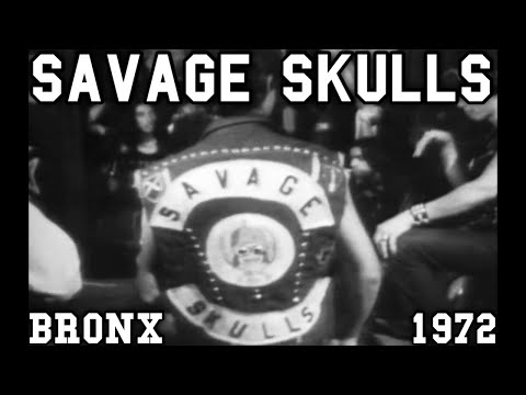 💀 Savage Skulls 1972 | Rare Bronx Gang Interview ft. Blackie & Hollywood (RIP) #savageskulls #nyc 