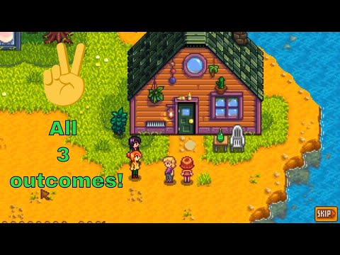 Building Pam's House - All 3 outcomes