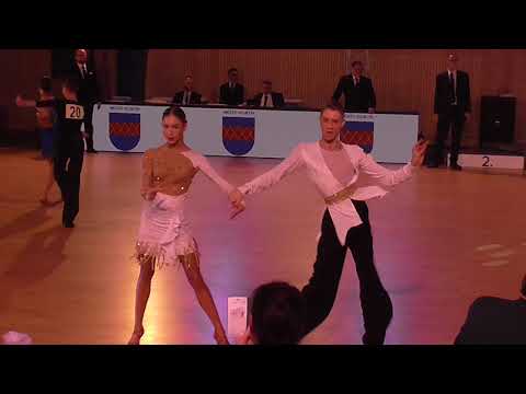 Daniel Borůvka - Barbora Borůvková /MČR T10 2018/ Kojetín/ Junior II./ Finále/ Chacha