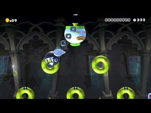 Super Mario Maker Levels: "Return of the Clown Chomp"