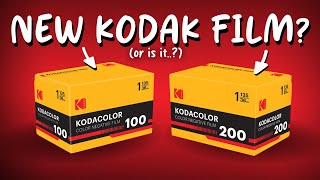 Two New 35mm Films From Kodak..?