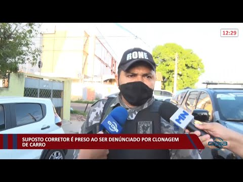 Suposto corretor é preso ao ser denunciado por clonagem de veículo 10 01 2022