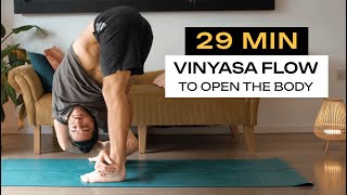 29 Min Vinyasa Flow To Open The Body