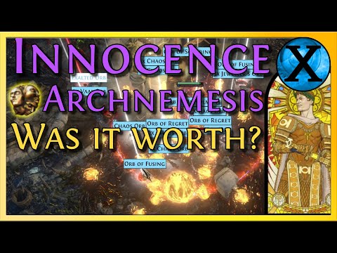 Path of Exile 3.17 Innocence-Touched Archnemesis, 2 Ex Dropped Was it Worth It?