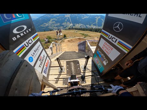 GoPro: Myriam Nicole's Quali Run | UCI Downhill MTB World Champs | Les Gets