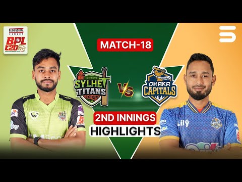 2nd Innings Highlights | Sylhet Titans vs Dhaka Capitals | Match 18 | BPL 2025-26 | M3Z1K