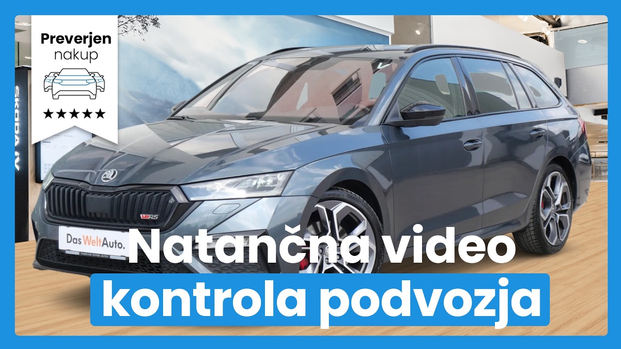 Škoda Octavia Combi 4x4 2.0 TDI RS DSG - VL. NAPRAVA - SLO