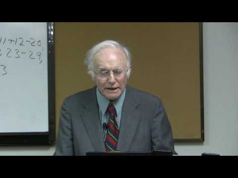 Dr. Leslie Allen, Ezekiel, Lecture 15, Part Five The tide turns (Ezk 33:1-33)